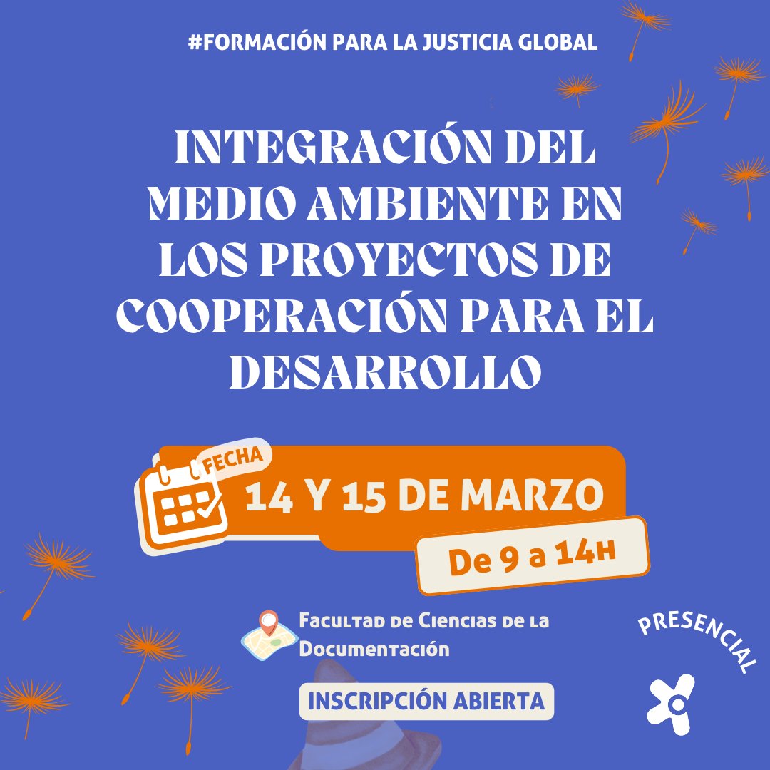 La Coordinadora✳️ (@coordiongd) on Twitter photo ▶️Los proyectos de cooperación al desarrollo afectan al medio ambiente, por tanto, aprender a integrar correctamente el medio ambiente en nuestras intervenciones es esencial.
Formación para la Justicia Global 🌐💚
Visita nuestro campus ⬇️
coordinadoraongd.org/formacion/curs… ▶️Los proyectos de cooperación al desarrollo afectan al medio ambiente, por tanto, aprender a integrar correctamente el medio ambiente en nuestras intervenciones es esencial.
Formación para la Justicia Global 🌐💚
Visita nuestro campus ⬇️
coordinadoraongd.org/formacion/curs…