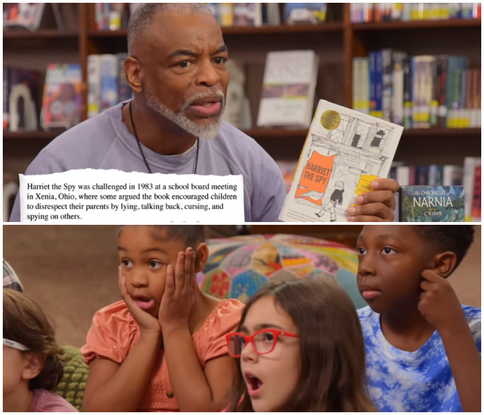 LeVar Burton Sends Up Book Banning in “Reading Rainbow” Segment
ow.ly/NGY650QA8RB