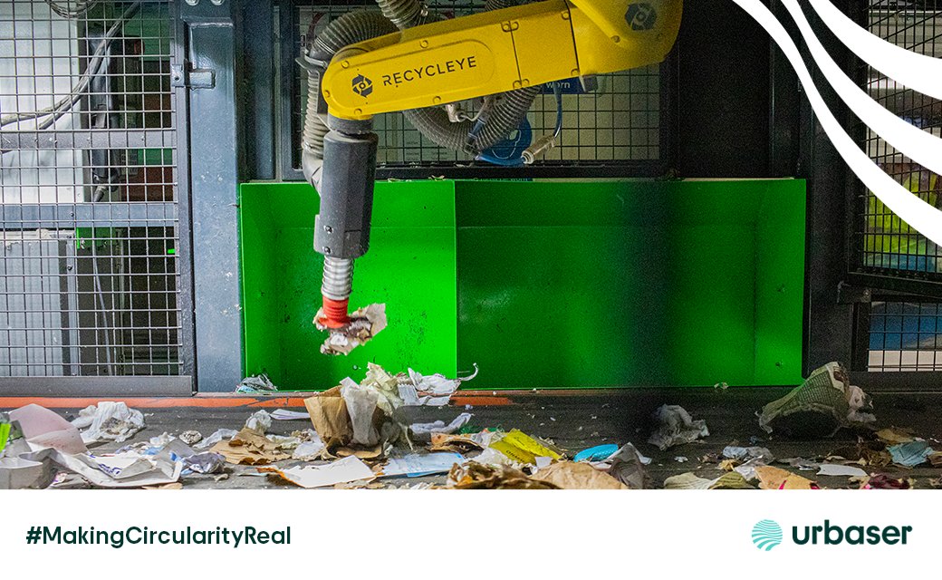 urbaser_'s tweet photo. En Urbaser, junto con @recycleye, seguimos liderando el camino hacia la transformación con la primera inversión en tecnología de clasificación de residuos con #InteligenciaArtificial en España. 🤖♻️
🔗 Conoce más detalles: https://t.co/GdTtdkO3bY
#Urbaser #MakingCircularityReal https://t.co/YlUlWNfCUn