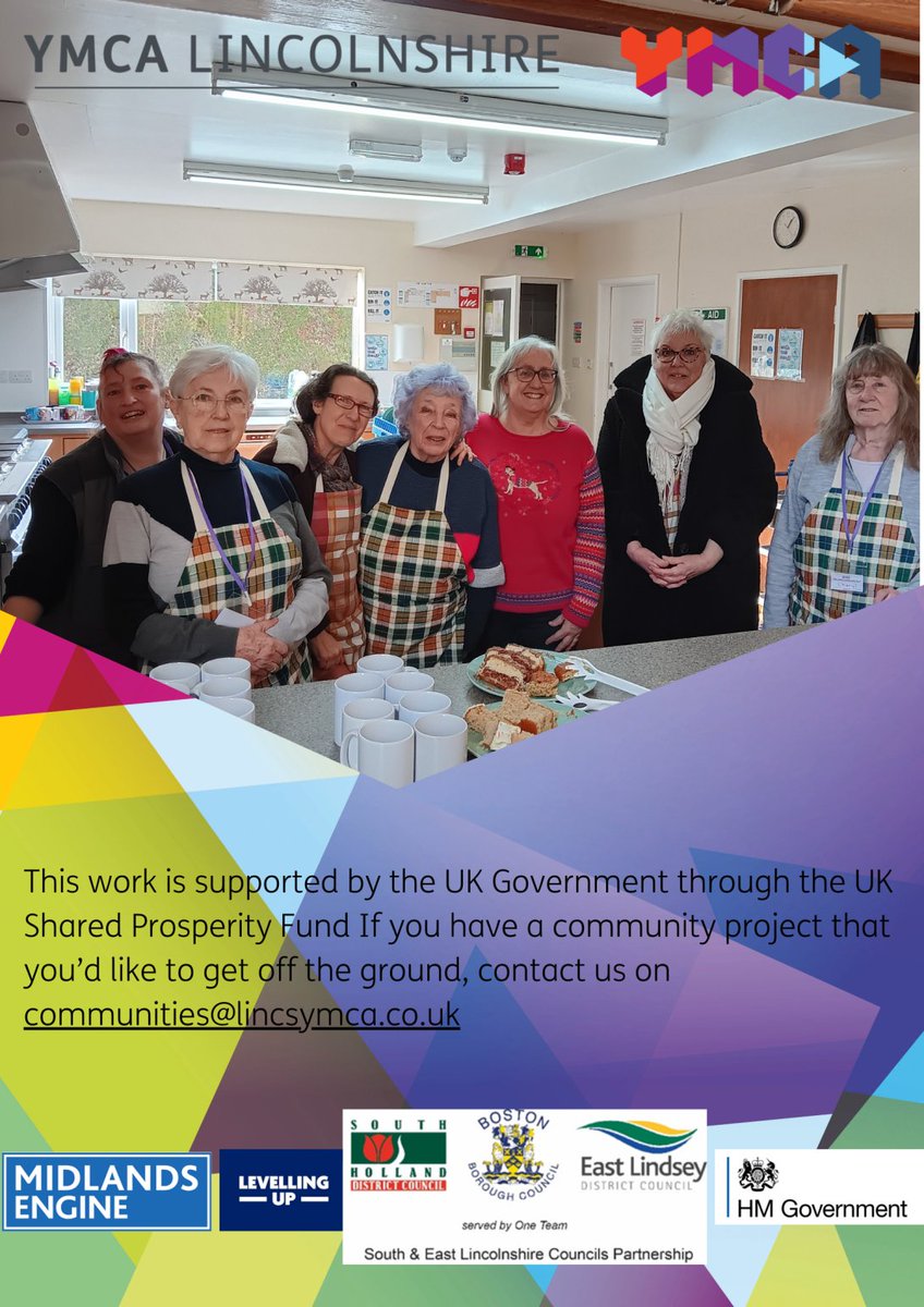 YMCALincs's tweet photo. Thanks to the fab team at Old Leake Community Warm Hub for making our Bethany a volunteer for the day! Over 40 people come together every Wednesday to share a meal. This is such a success that the hub would like to put on more activities and events. #UKSPF #SELCP #ELDC #BDC #SHDC https://t.co/aRClZ9vvAZ