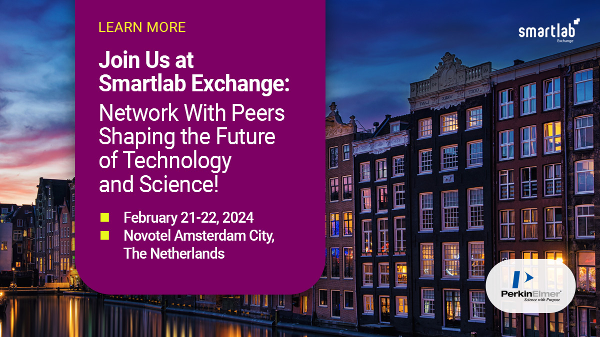 PerkinElmer's tweet image. 🌟 Thrilled to sponsor SmartLab Exchange 2024 in Amsterdam! 🚀 Gain industry insights with us. See you there! bit.ly/42Ez3GU #SmartLabEU #AmsterdamEvents #OneSourceSolutions