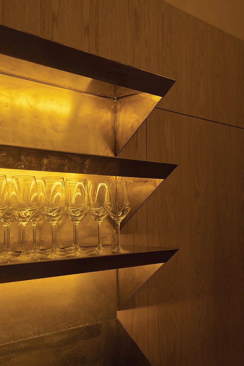 Absolutely perfect lighting and details at this restaurant in Melbourne