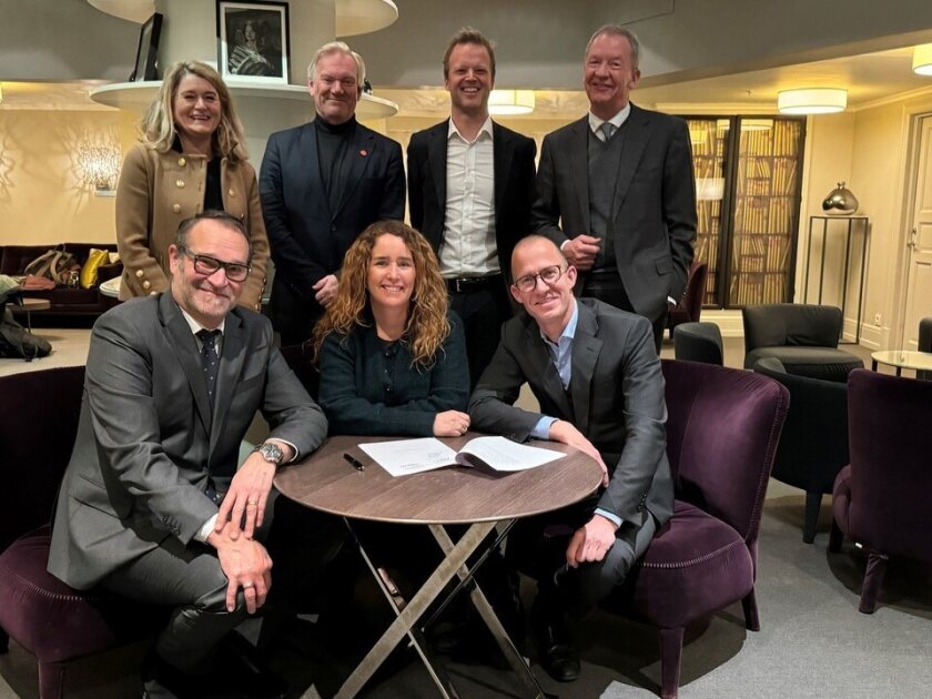 A new exciting collaboration agreement between @AstraZeneca, Oslo Cancer Cluster, and @OsloScienceCity aims to strengthen the Nordic health industry by facilitating closer collaboration between researchers, startups, and pharmaceutical companies. oslocancercluster.no/2024/02/12/uni…