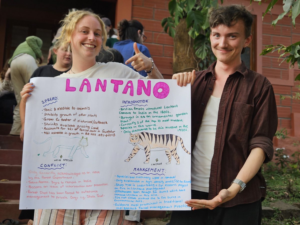 Part 2: The students presented their fieldtrip learnings. This trip is all about hearing from different perspectives & understanding how complex the conservation & colonial landscape is!