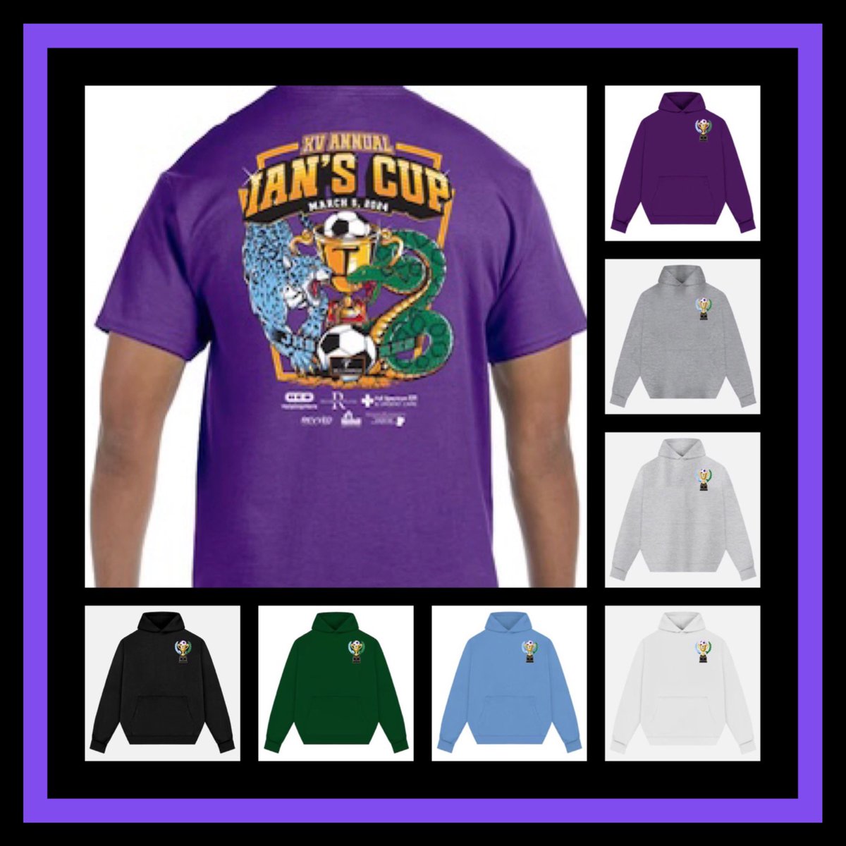 Today is the LAST DAY to order 2024 Ian’s Cup Apparel! IansCup.org