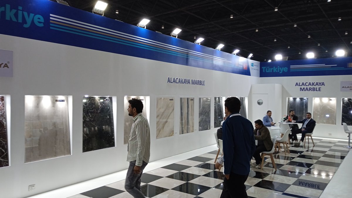 TroyFuar's tweet image. 12.India Stone Mart (1-4 Şubat 2024 Jaipur) fuarında #TurkMilliKatilimi kapsamında 65+ Türk firması ve 3.000+ m2 ile yer aldık. Türk #mermer ve #dogaltas sektörü için vazgeçilmez olan Hindistan pazarında yer almaya devam edeceğiz.
