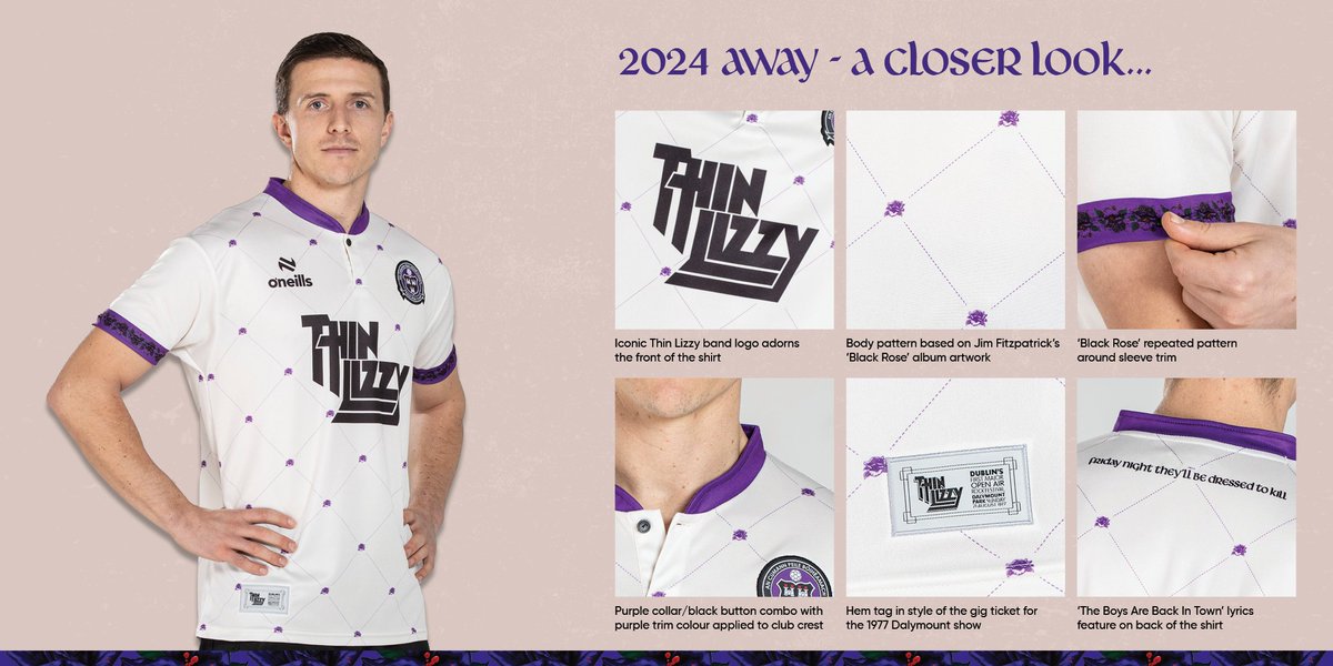 A closer look at our 2024 away shirt 🔍 👉shop-bohemianfc.com/collections/fr… Please note that orders may take up to 6 weeks depending on demand...