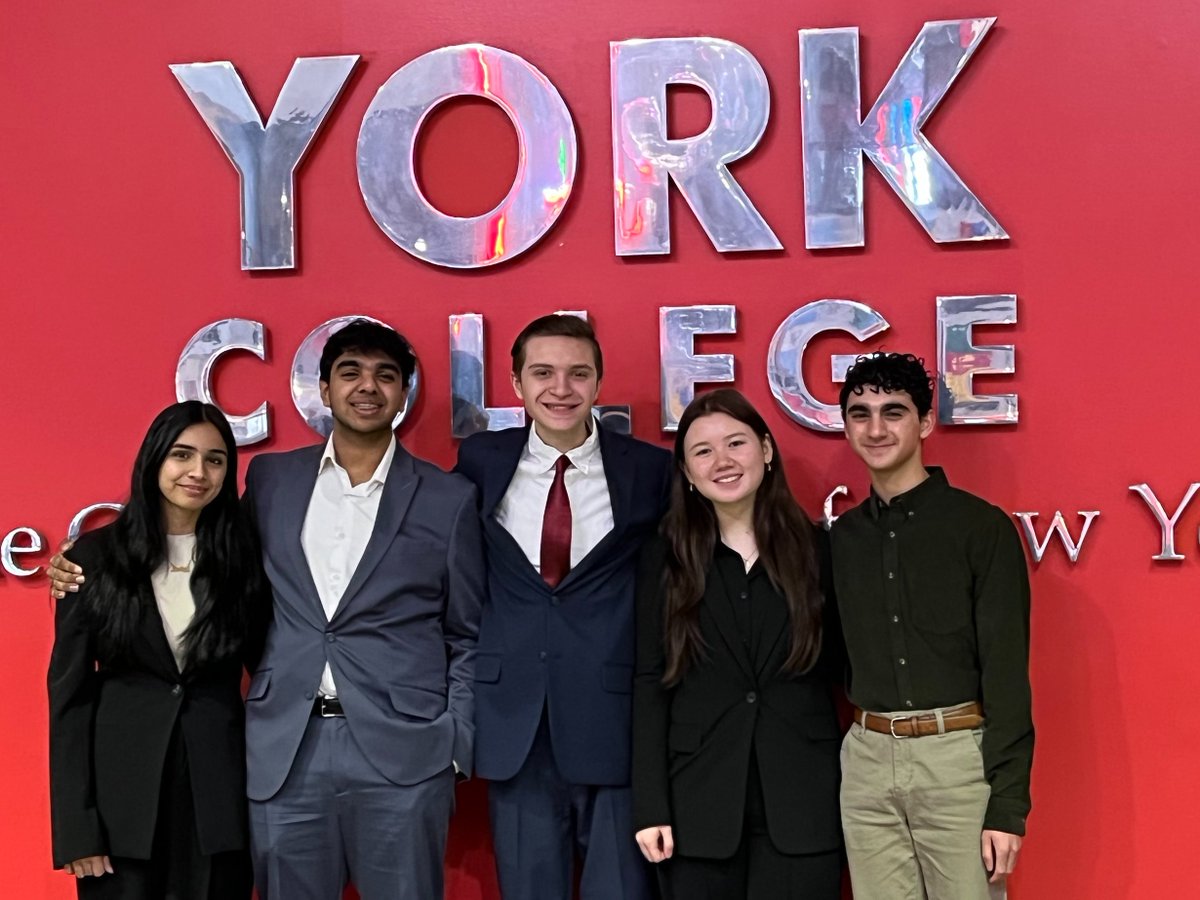 Yesterday our research students competed in the Junior Science and Humanities Symposium at York College. Their presentations were amazing and they all had a fantastic experience! #JSHS #WeAreBethpage <a href="/BethpageUFSD/">BethpageUFSD</a>