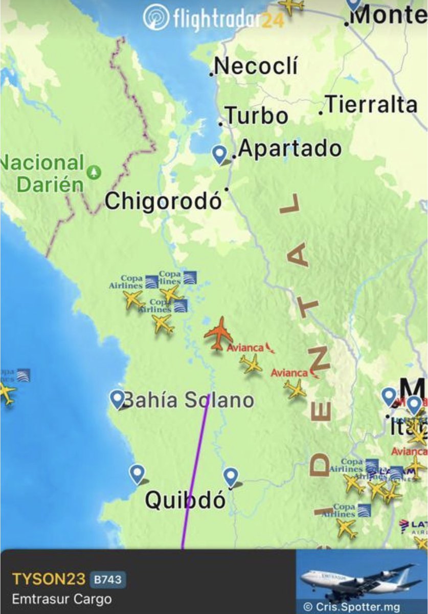 madeleintlSUR's tweet image. #ÚltimoMinuto| EEUU consumó el robo del avión de EMTRASUR propiedad de Venezuela @LAConviasa. 

Salió de Argentina pasó por Chile, Perú, Colombia allí apagó el transponde y lo encendieron cuando sobrevolaba Haití, esquivaron Cuba y bordea las Bahamas y así sigue su ruta. 

Esto