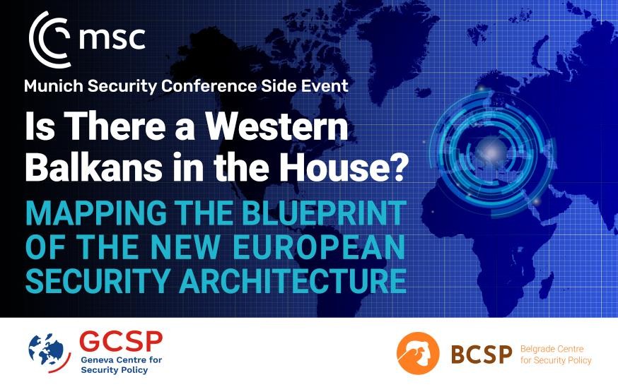 In partnership with @TheGCSP, we are organising a side event at this year's @MunSecConf. The discussion will focus on the place of the Western Balkans in the future European security order. More about the event 👇🏻 bezbednost.org/en/event/bcsp-…