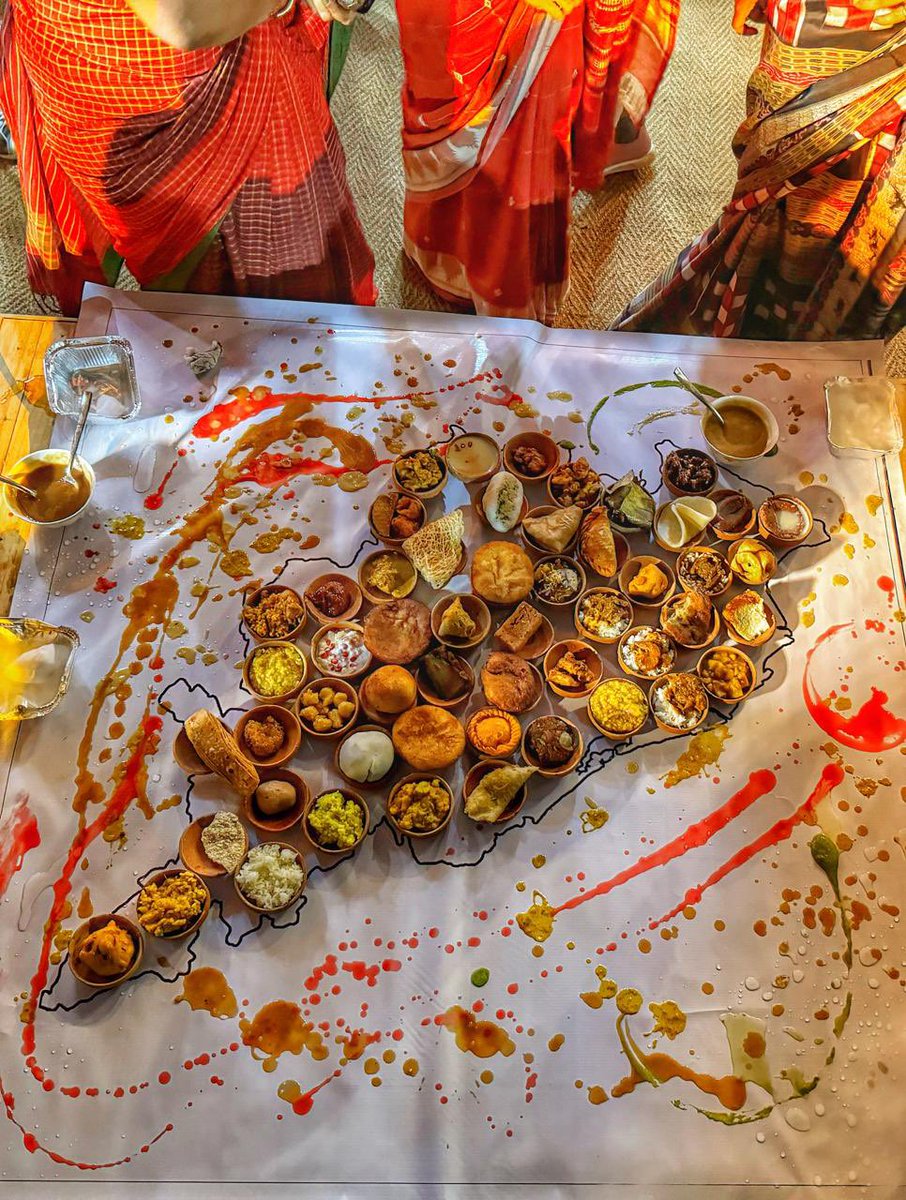 chefMic14225447's tweet photo. Ekarma Utsav -2024 

What a Show 
@BDA_BBSR  @Odishamining  . 
Got a opportunity to showcase our own Odia Cuisine, serving more that 10000 people in Seven days .
It was truly magical 
Roads was smelling with Odia Delicacies 
@EkamraUtsav 
Odia Odia Feels
Jai Jagannath https://t.co/Li09svr2wO