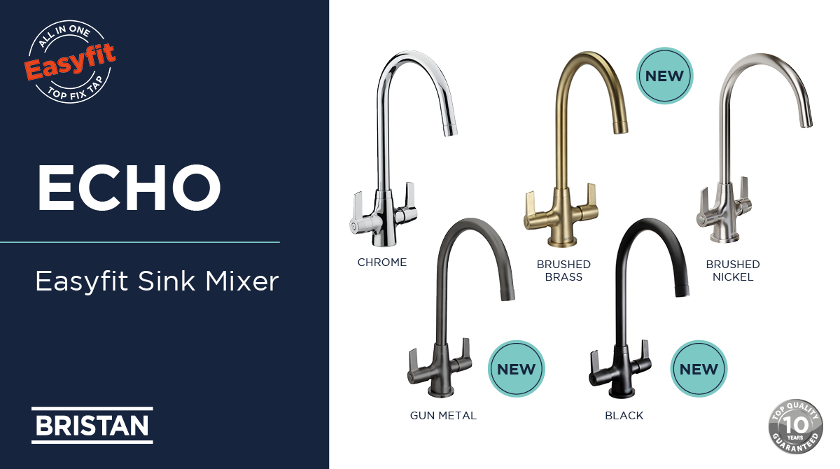 The UK’s market leader for taps and showers, Bristan, is boosting its kitchen tap product range with a host of new and updated product options on offer for 2024. Ask in-store for details. @ipg_the @BristanGroup