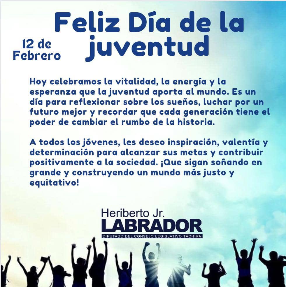 heribertoLabrad's tweet photo. Conmemorar con la juventud y honrar el esfuerzo y sacrificio. #12Feb https://t.co/APxvawnlkl