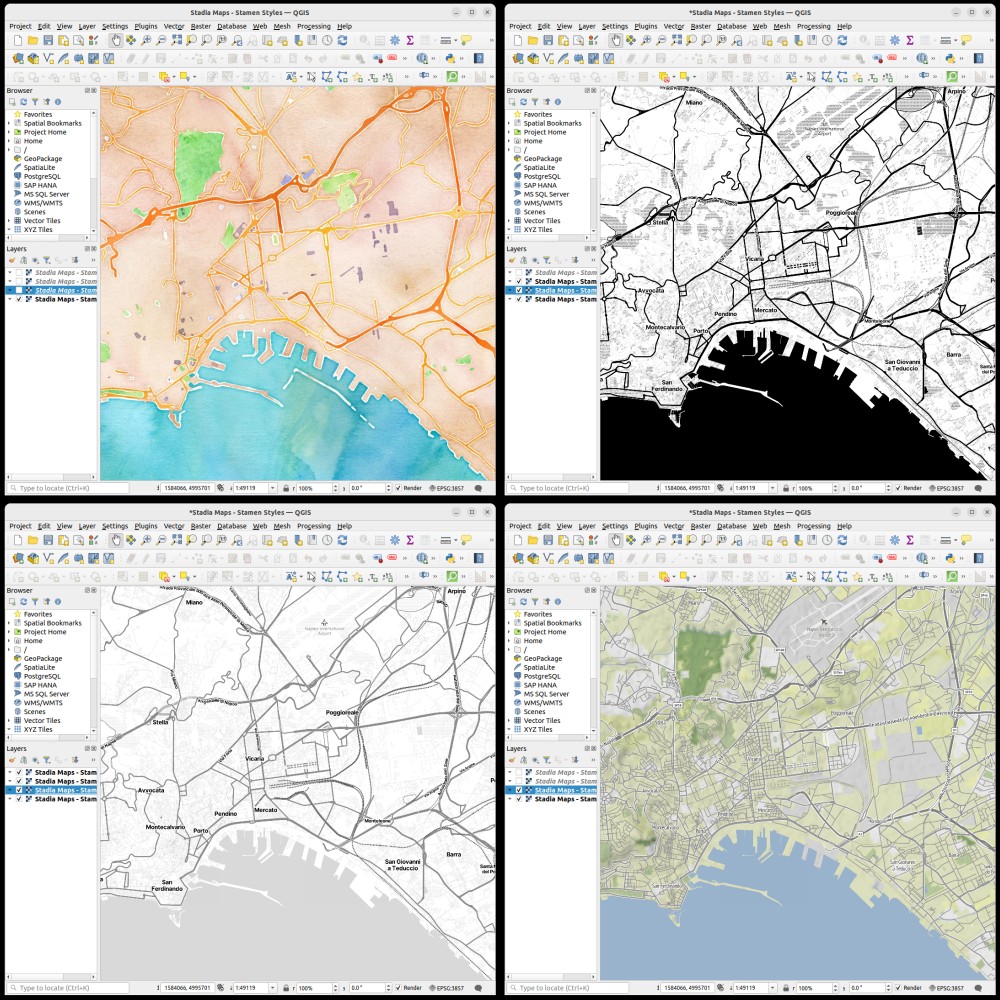 🌍 Elevate Your Maps w/ Stadia Maps & @qgis! 🚀 Dive into our tutorial to seamlessly blend @stamen styles into your projects. Perfect for GIS pros, researchers, & hobbyists. Unlock cartographic storytelling today! Tutorial: docs.stadiamaps.com/tutorials/how-… #GIS #Mapping #QGIS #DataViz
