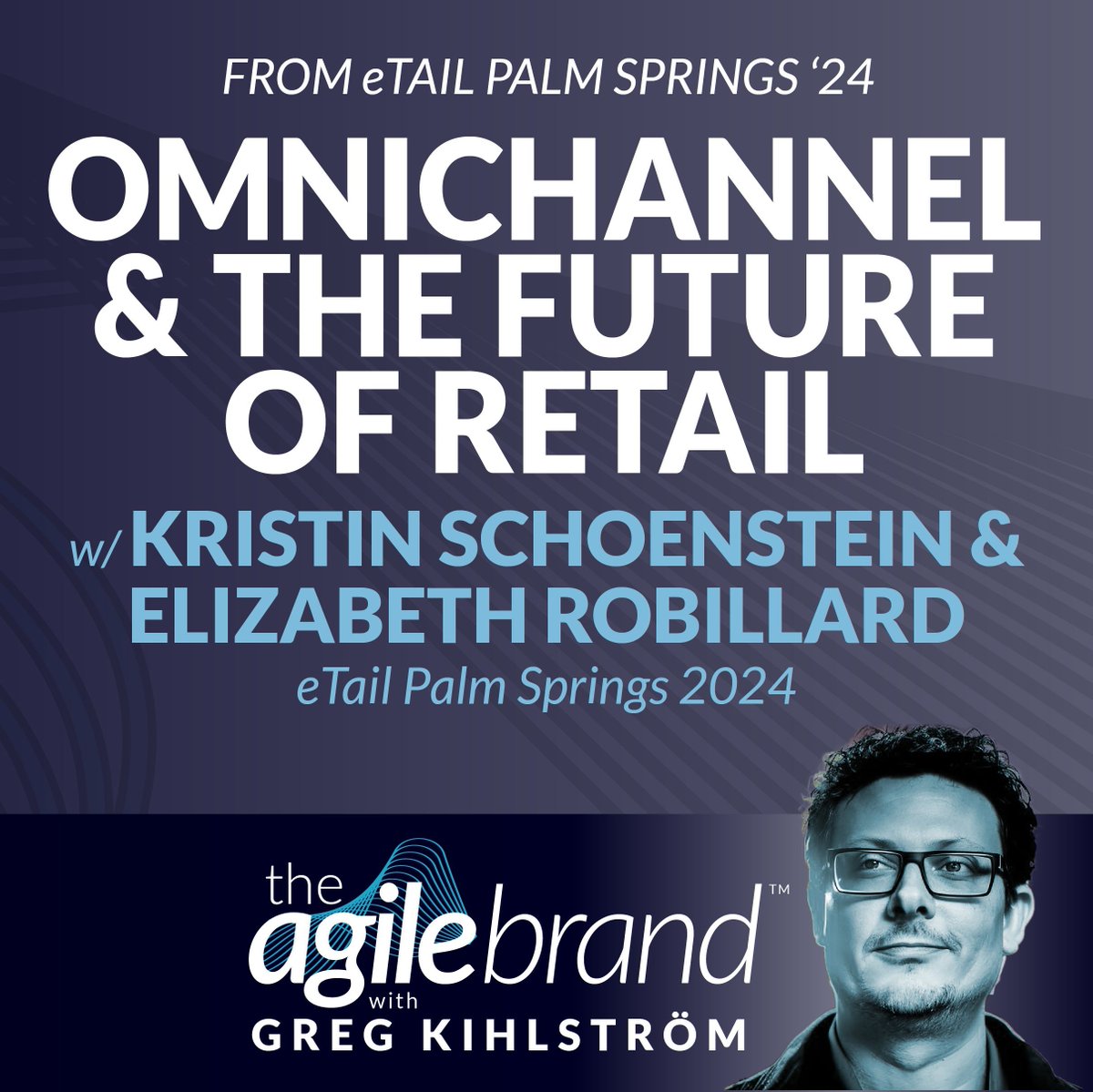 theagile_brand's tweet photo. 🔊  EPISODE 483: https://t.co/SYXv8gVaN6 @gregkihlstrom talks with Kristin Schoenstein and Elizabeth Robillard from @eTailNews Palm Springs about #retail trends including what exactly #omnichannel means, the impact of #AI, and more.  🎧 

#customerdata #1pdata #personalization https://t.co/TDTmnQG7x6