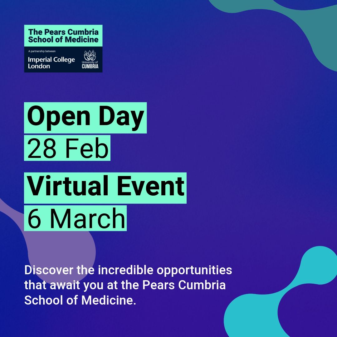 It's been great to have such an overwhelming response to our open events. Grab your ticket whilst you can to be the first to know more about our brand-new medical school. #GEM #GradMed #GAMSAT buff.ly/495EHEI