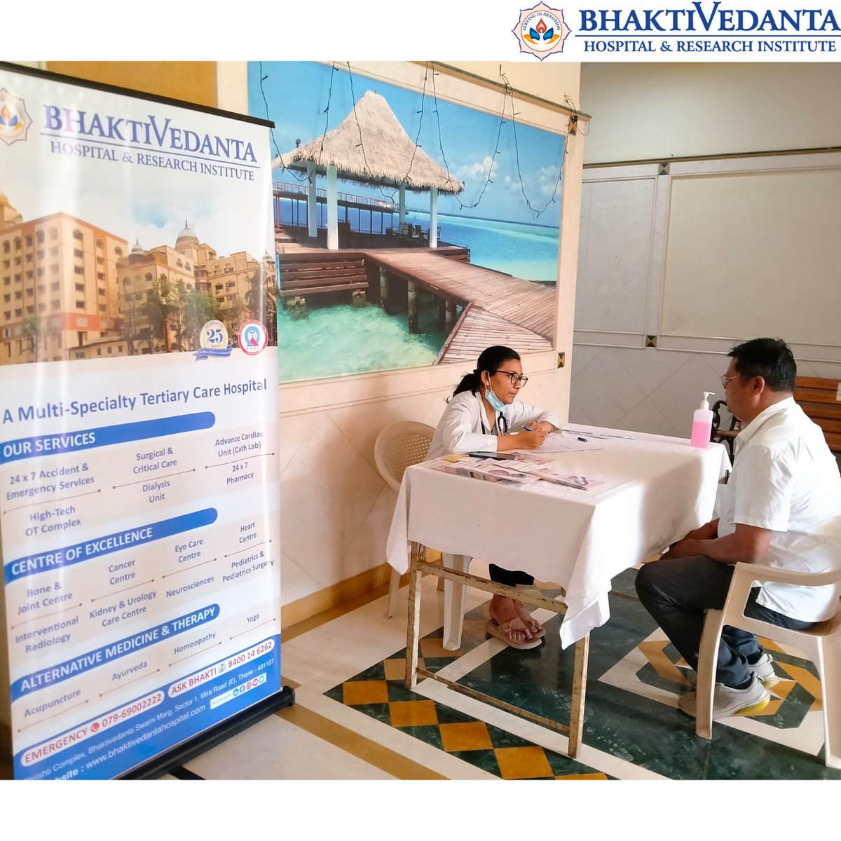 Bhaktivedanta_H's tweet photo. Teams up with Bajaj Capital Ltd. &amp; Manipal Cigna Health Insurance Ltd. for a 2-day health screening drive in Kandivali.

This general, dental, and eye care camp was a wonderful way to take care of your health.

#eyecare #dentalcare #generalcamp

@ManipalCigna https://t.co/5KtmpHIFTn