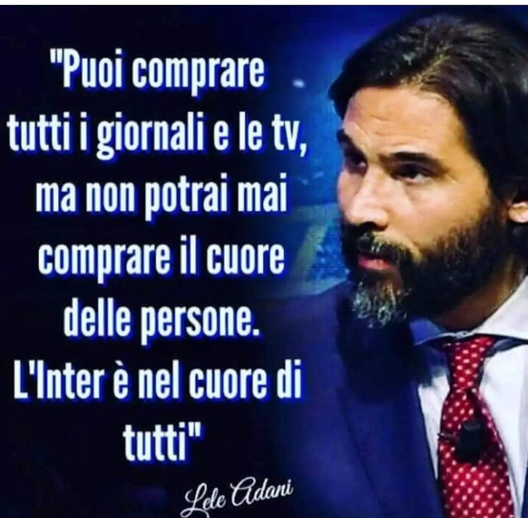 Angeloveleno59's tweet image. #fcinter1908 🖤💙🖤💙🖤💙
#leleadani 🤟💪👍✌️😜🖤💙