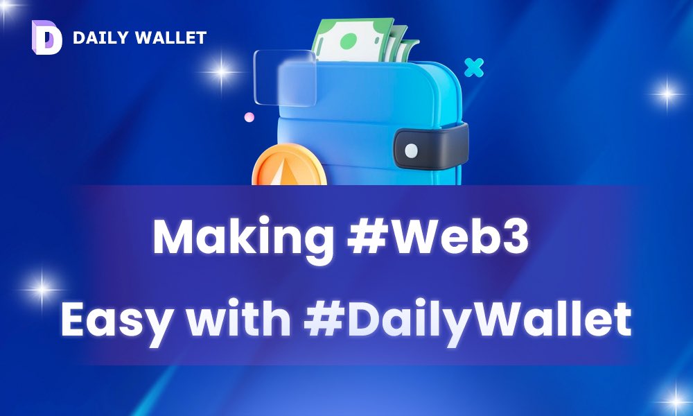 New week, new friends! 🌟 

#Web3 just got easier with #DailyWallet.