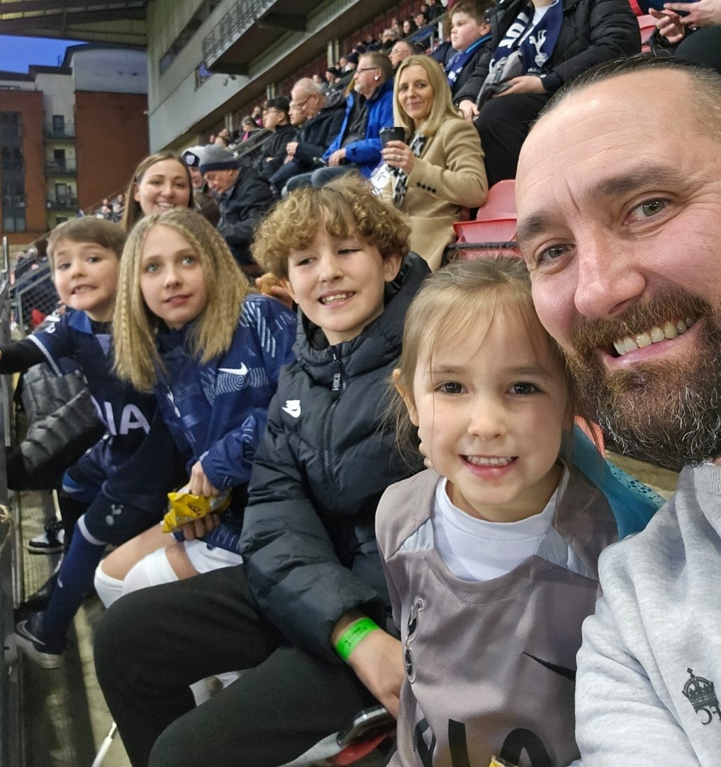 Still buzzing from our <a href="/AdobeWFACup/">Adobe Women's FA Cup</a> experience with <a href="/SpursWomen/">Tottenham Hotspur Women</a> on Saturday. Everyone was phenomenal and made Caitlin (&amp; the rest of us) feel very special, but big shout-out to <a href="/CMgillers/">Chris Gillman</a> for looking after us and of course the legend that is <a href="/Bethany_Eng15/">Bethany England</a>. #SH4C #COYS