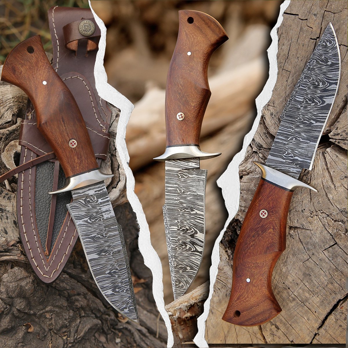 Ready to conquer the wild? Our Hunting Knife collection is built for adventure, offering durability and precision with every slice. 🏹🌲 #HuntingKnife #OutdoorAdventure #ExploreTheWild #knife #knifeporn #knifecommunity #knifenut #knifestagram #knifemaking #knifepics #knifesale