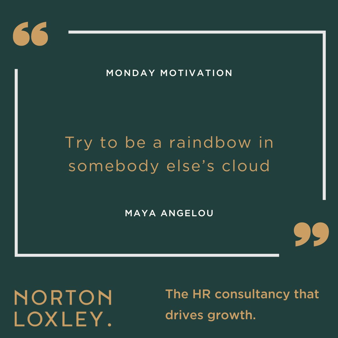 We love today's Monday motivation 🌈 ⛅️

#Mondaymotivation #HRconsultancy #OutsourcedHR