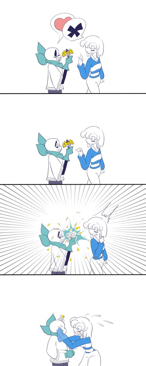 casacomarron's tweet image. #fransweek2024 #サンフリ 
Day5: Affection 

Swapのサンフリが好きなんです、かなり
フリスクのひとつひとつの思いやりが大きな愛情に感じちゃうのよね
むしろその通りなのだけど