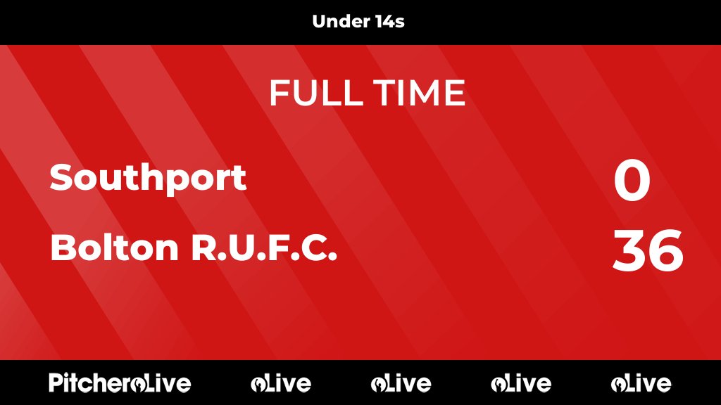 BoltonRUFC's tweet photo. FULL TIME: Southport 0 - 36 Bolton R.U.F.C.
#SOUBOL #Pitchero
https://t.co/efh52Ng92t https://t.co/e6DAh83VFg