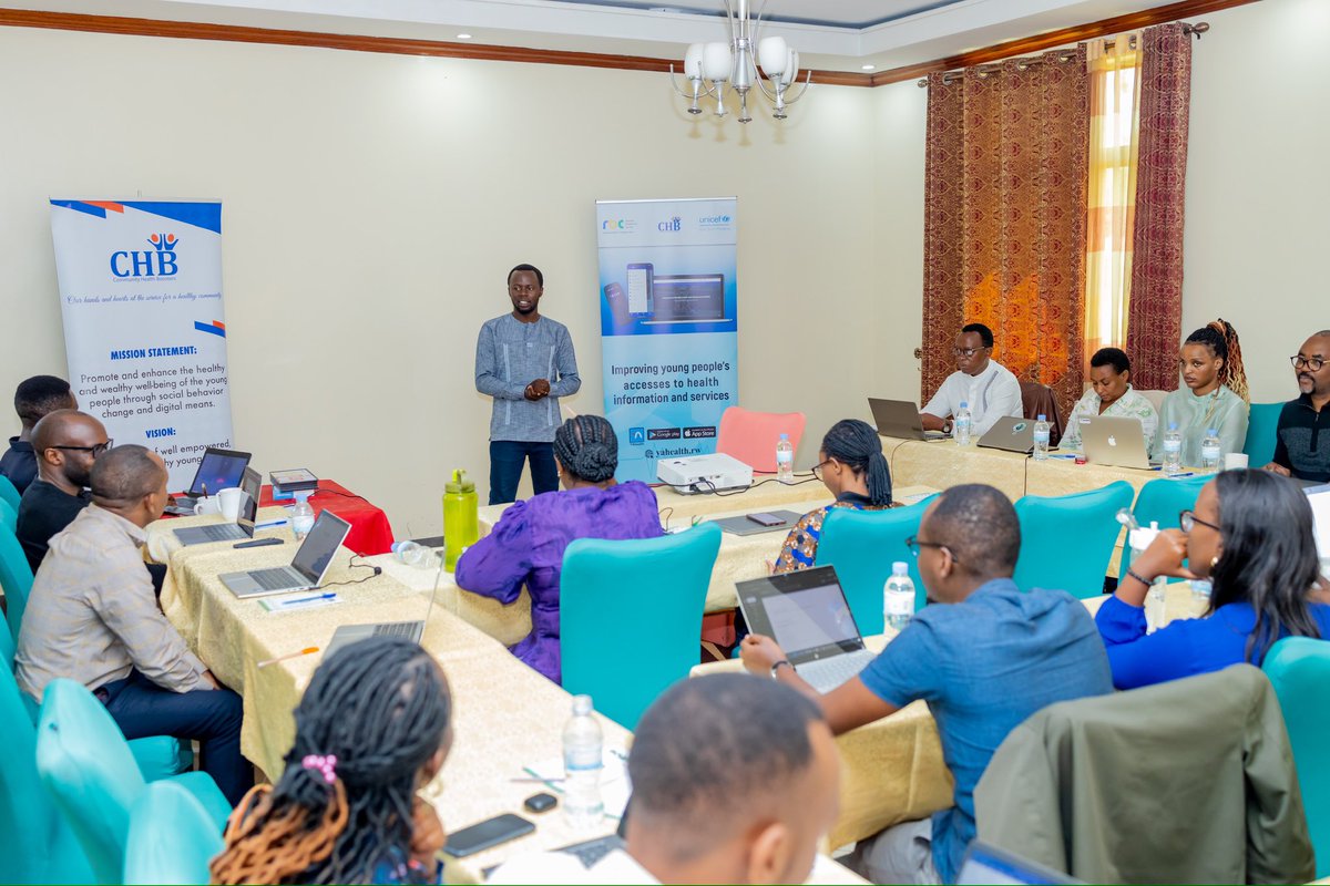 Excited to partner with @unicefrw & @RBCRwanda to conduct #YAhealthApp content validation workshop. This workshop aims to ensure that #YAhealth content is age-appropriate, accurate, and reliable, making a positive impact. Let’s collaborate for healthier futures!