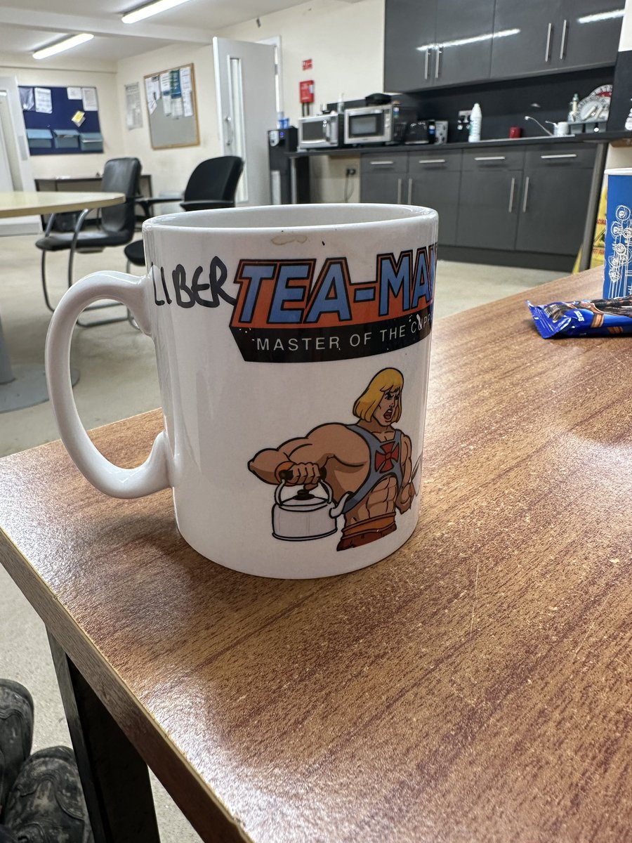 ___kris_______'s tweet photo. @helldivers2 is this an appropriate modification to my work mug? https://t.co/a2E7rAjsae
