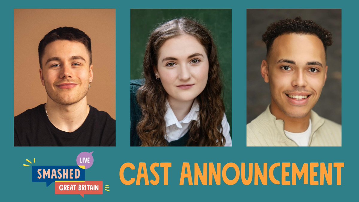 #castannouncement: Charlie, Hannah and Reece will be delivering interactive #alcoholeducation experience in a 5 week #SmashedLive tour across Kent, Milton Keynes, Oxford, Berkshire and Hampshire. Welcome to the team!
