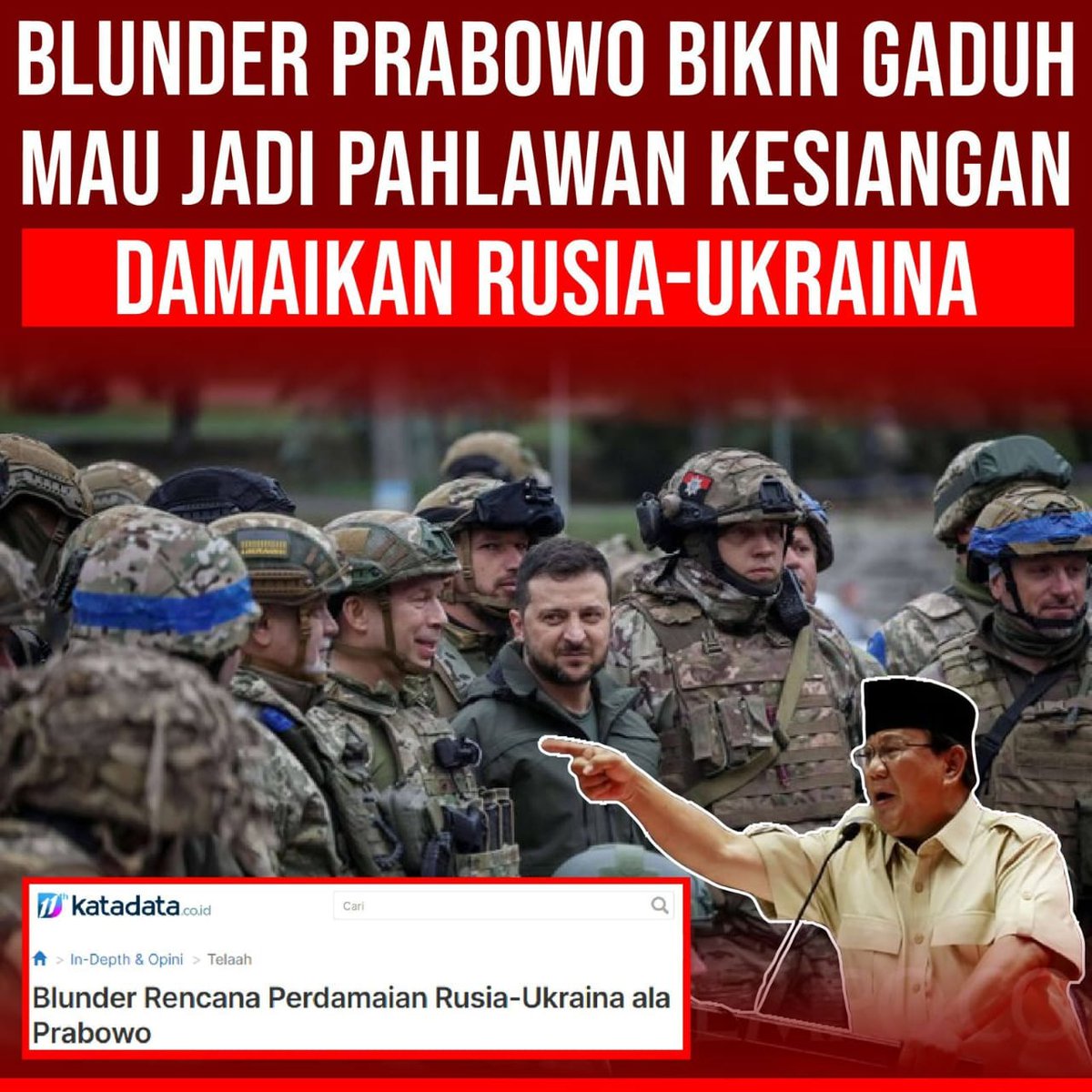 Prabowo Belum Jadi Presiden Sudah Membahayakan Indonesia!!
#PelanggaranPemilu #PrabowoGibranCurang #Pilpres2024 #DinastiPolitik #TolakDinastiPolitik #PelanggaranHAM #AsalBukanPrabowo #AsalBukan02