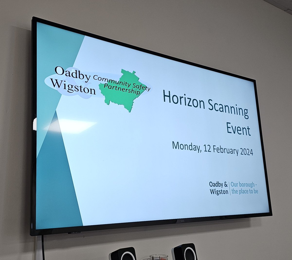 OWCommSafety's tweet image. Today we're holding our first ever 'Horizon Scanning Event', discussing strategy, common themes, trends, and multi-agency approaches for tracking crime and disorder in @Oadby_Wigston. Partners include @LPOadbyWigston @LeicsCountyHall @LeicsPCC @VR_Network @SoftTouchArts