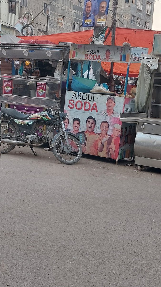 Abdul Soda Shop in Karachi, Pakistan l.
@AsitKumarrModi @DilipJoshee