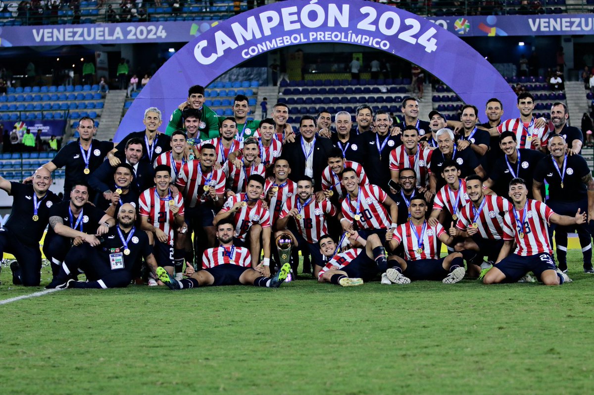 Felicidades campeón! 🏆👏

✅Campeón CONMEBOL Preolímpico
✅Juegos Olímpicos de París 2024
✅Capitán
✅Máximo anotador del torneo
✅5 goles
✅7 apariciones
✅2 asistencias

Detalles: es.intermiamicf.com/noticias/acion…