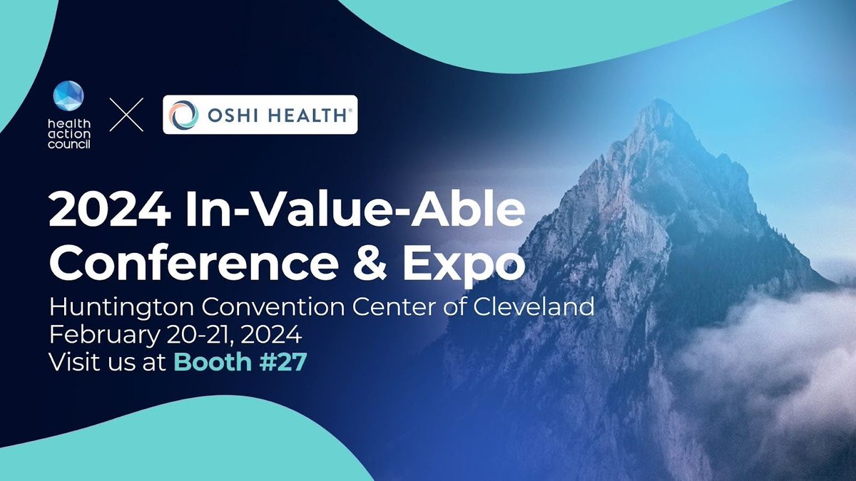 OshiHealth's tweet photo. Catch us at booth #27 at the 2024 In-Value-Able Conference &amp; Expo! Discover how we're revolutionizing digestive health care with our innovative solutions. See you there!

For event details: https://t.co/aS4A8wOQiC 

#InValueAble2024 https://t.co/QSj8P5WAtT