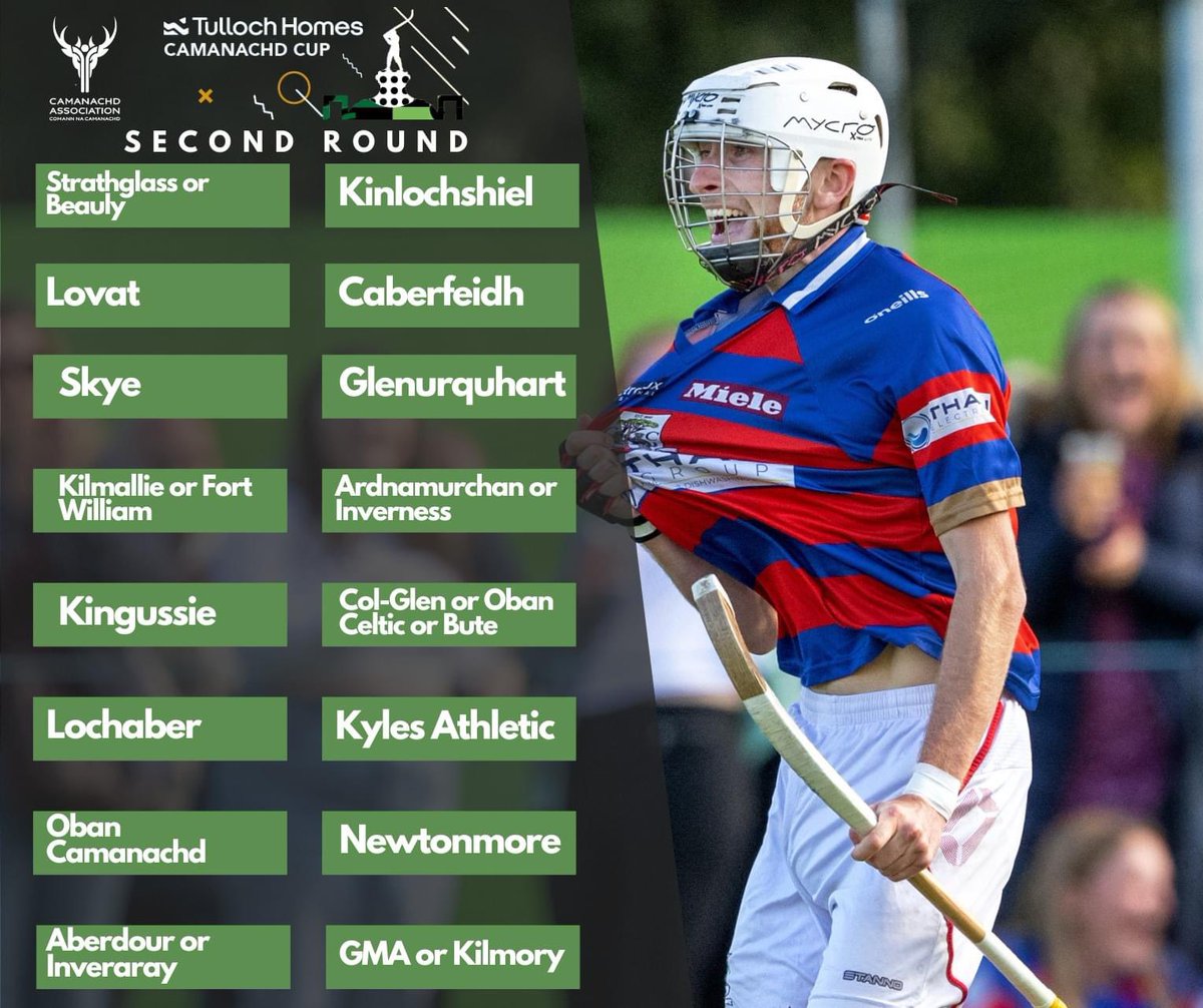 ShintyGMA's tweet photo. We have been drawn at home to Kilmory Camanachd in the first round of the Tulloch Homes Camanachd Cup. The winners of this draw will face either Aberdour or Inveraray in the second round 🔵⚪️ https://t.co/UUXmsS6xQW