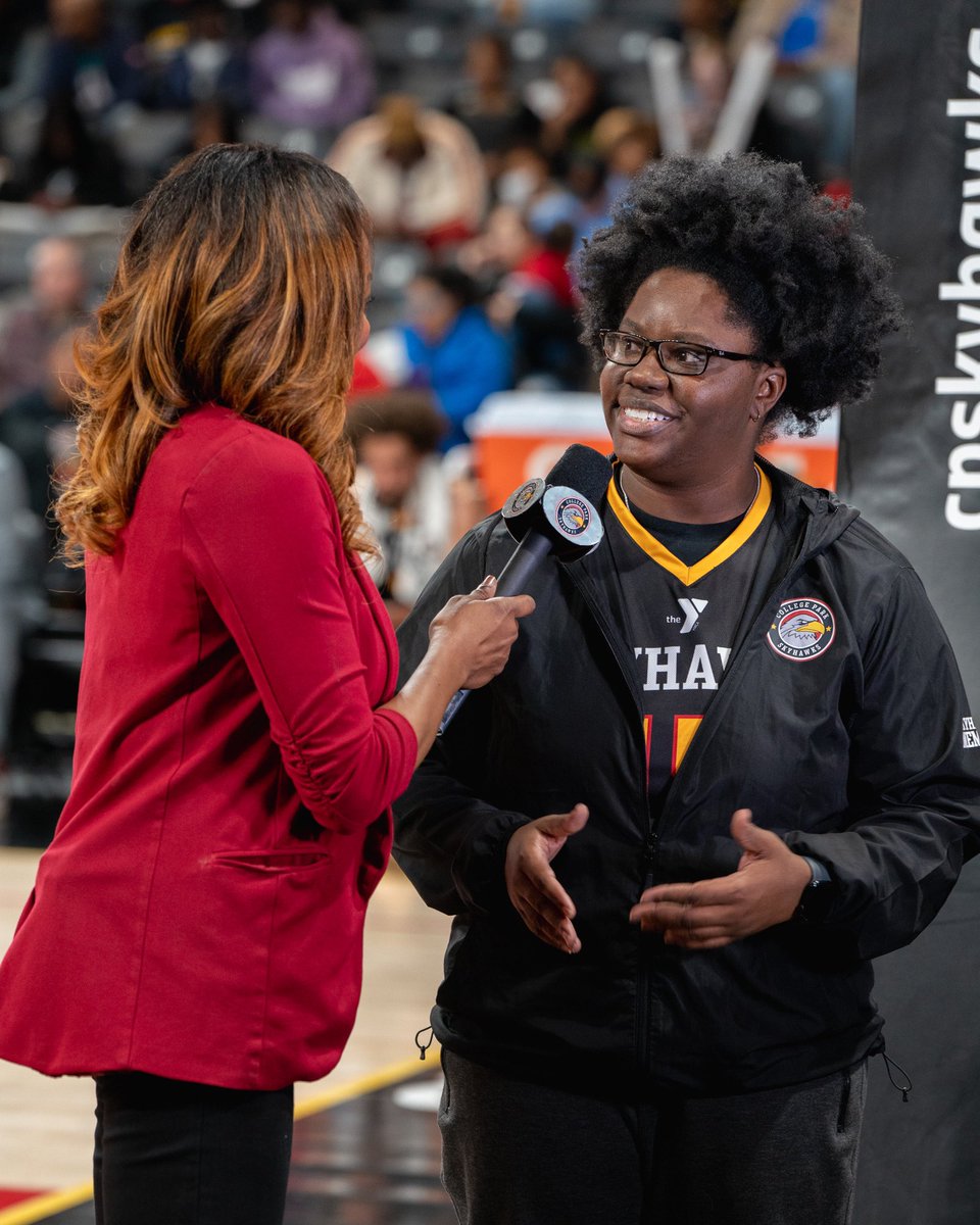 JFordCreations's tweet photo. It was a proud moment for me to be able to create a theme jersey for the Skyhawks Celebrating Black History game and talk about my creative process. As a black woman in sports, I hope to always aim higher and keep pushing for myself and others. https://t.co/ulxp0EiTYL