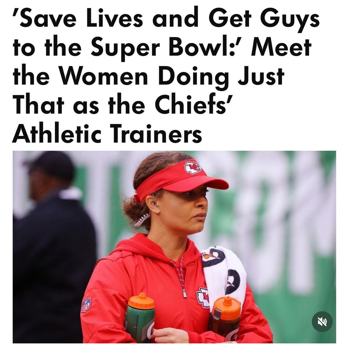 Terrific article highlighting the superwomen Athletic Trainers of the SuperBowl 🏈🏈🏈🏟️🏟️🏟️

#superbowl #superwoman #superwomen #athletictraining #athletic #training #ATTwitter #AT4All #woman #women 🦸‍♀️