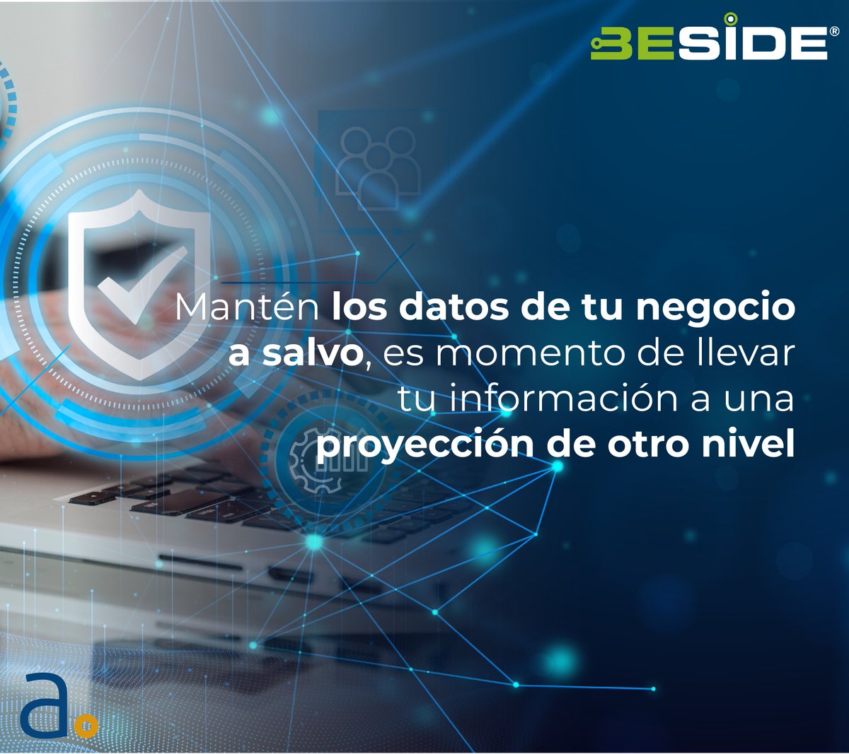 Con Beside tu información siempre estará protegida.
Conoce más: bit.ly/3P091WB