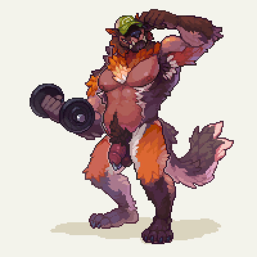 First commission of the year! Daddy Coal for <a href="/gabo_dash_sama/">gabo-sama</a> 🫦