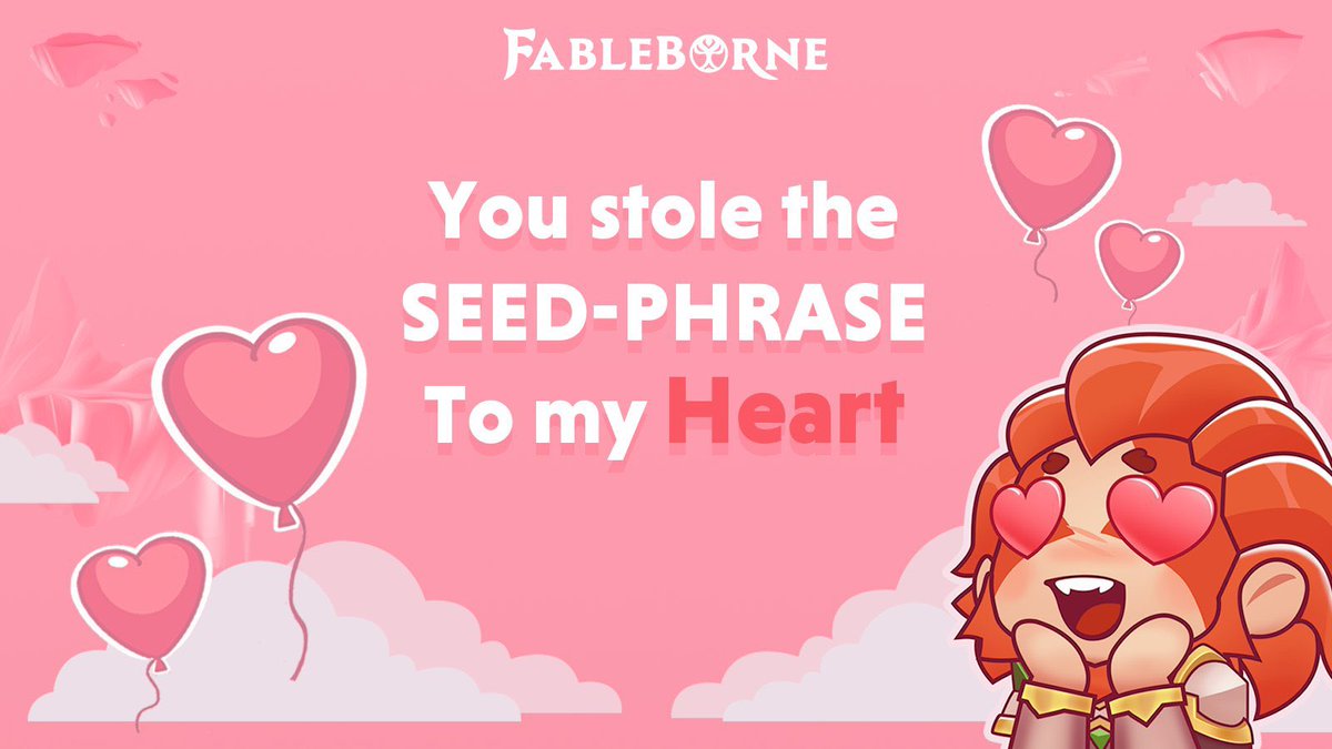 MariaFuzzyland's tweet photo. To @Davee_46 @WinanCrypto and LukeSkywalker, the amazing @fableborne mods that welcomed me when I first joined Pixion and made me feel part of the community from day 1 ❤️

#FableborneValentine https://t.co/5RGzsXxauJ