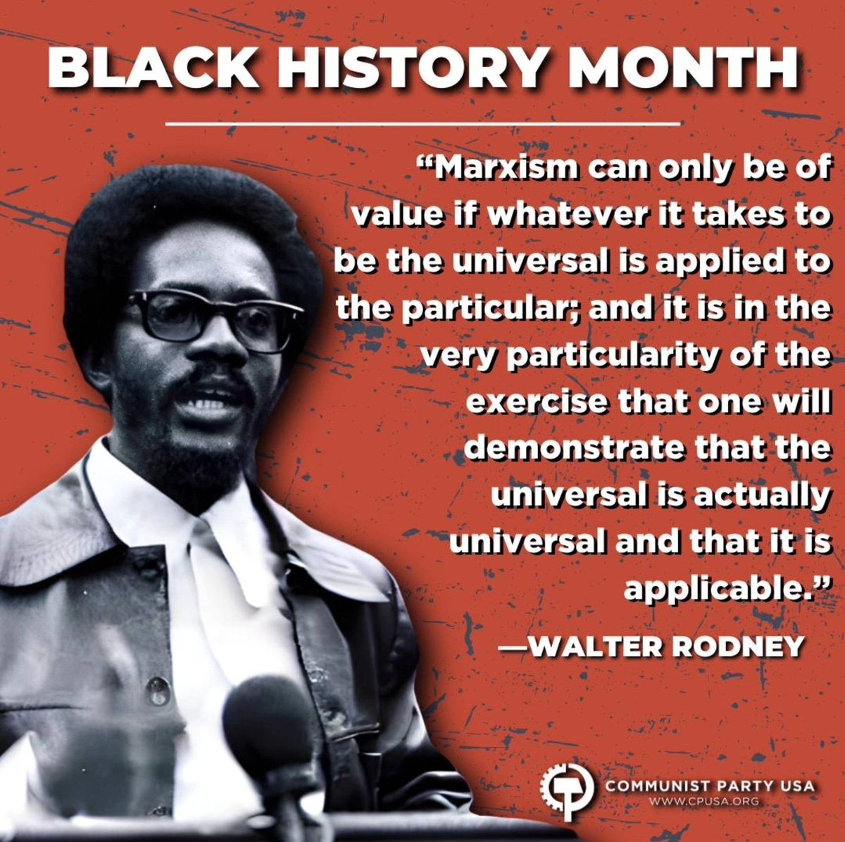 Happy Black History Month! #walterrodney #BlackHistoryMonth