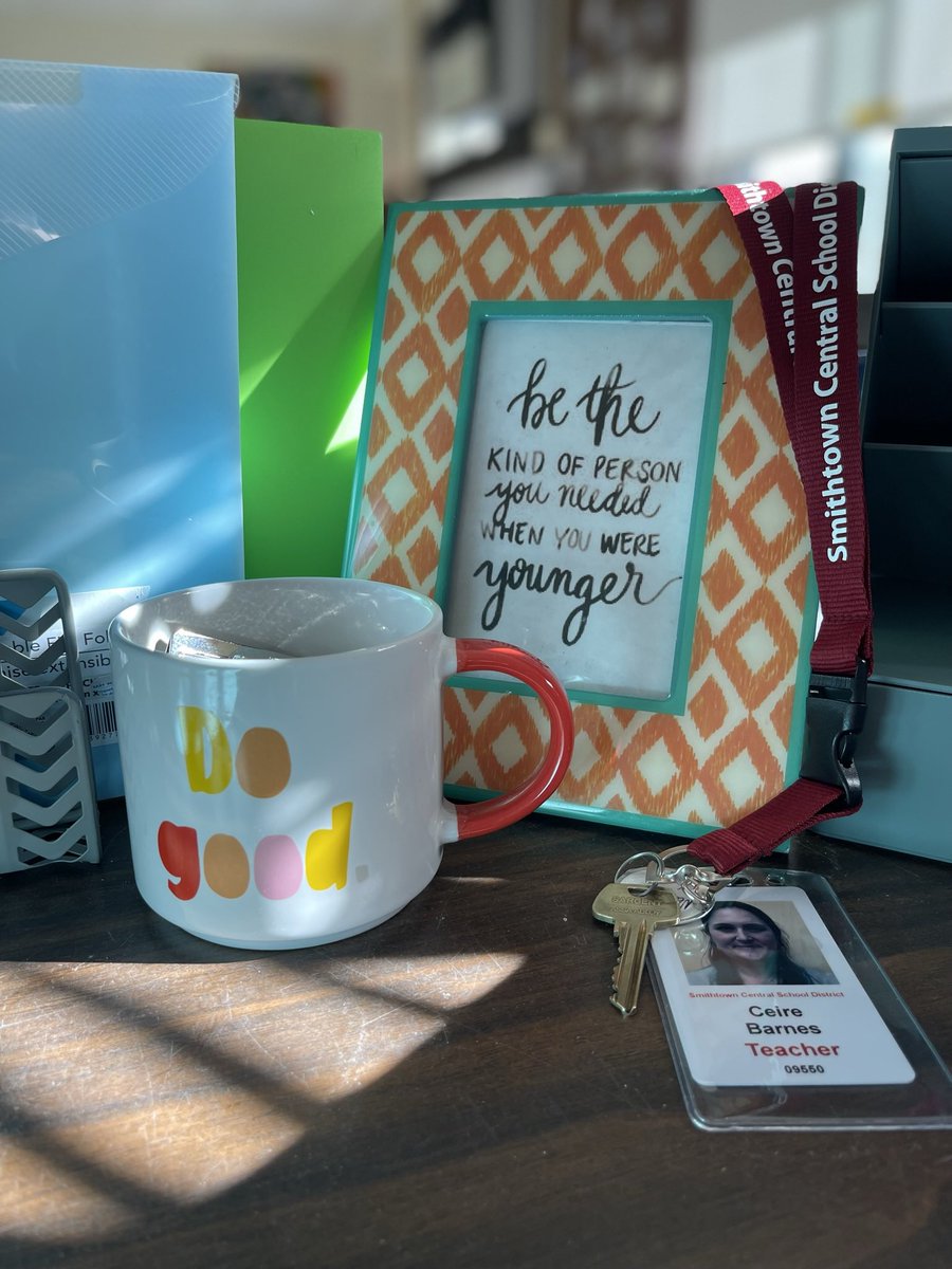 After having our daughter and moving from Maryland to our home state of New York… I am BACK! And very grateful to be the new health teacher at Smithtown West High School!