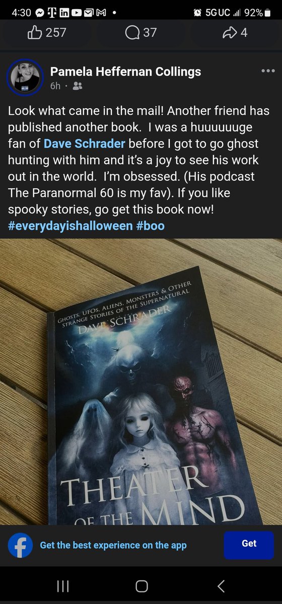 So many kind words and people.
Thank you all for buying my first solo book. It means the world to me.

If YOU want to order a signed or unsigned copy, go here: darknessradio.com/theater-of-the…

Please and thank you.
<a href="/TheDaveSchrader/">Dave Schrader</a>