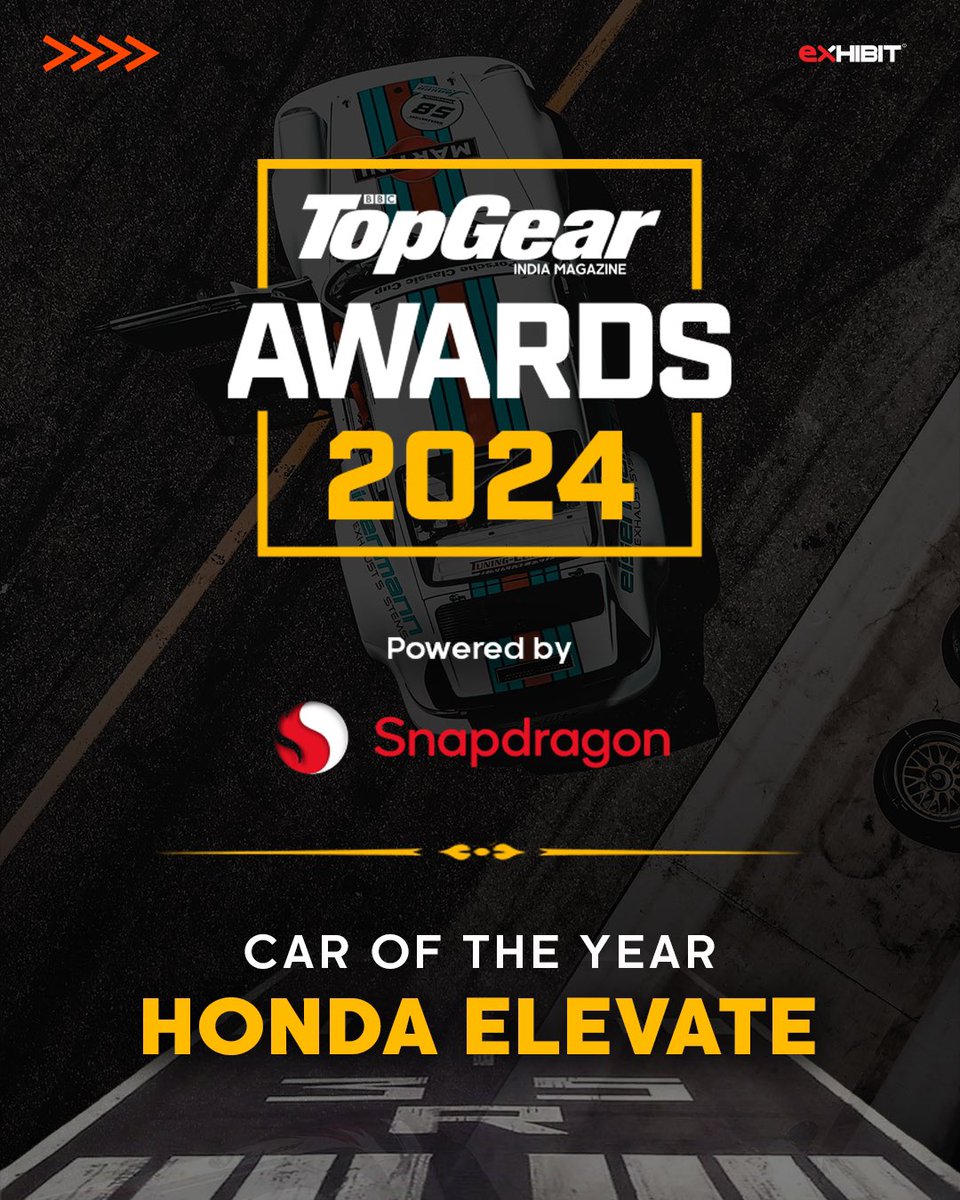 The most hotly-anticipated award of TopGear Awards 2024 - ‘Car of the Year’ has been announced! It is the Honda Elevate which managed to bring it home for the Japanese carmaker.