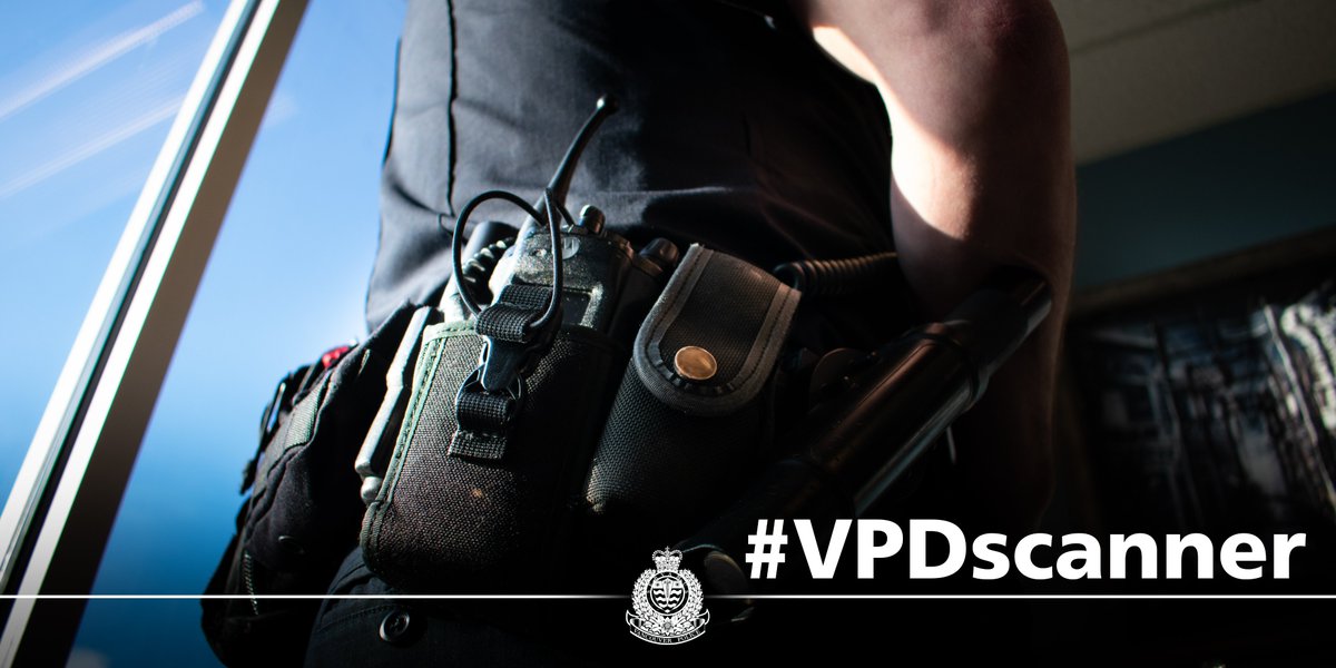 VancouverPD's tweet photo. #VPDScanner: A loaded handgun and knives were recovered from two suspects, aged 17 and 18, arrested on Sunday for attempting to break into a store on Fraser Street. One suspect tried to flee on an electric scooter, driving into and injuring an officer. Charges are expected. https://t.co/uQsdAhFvY5