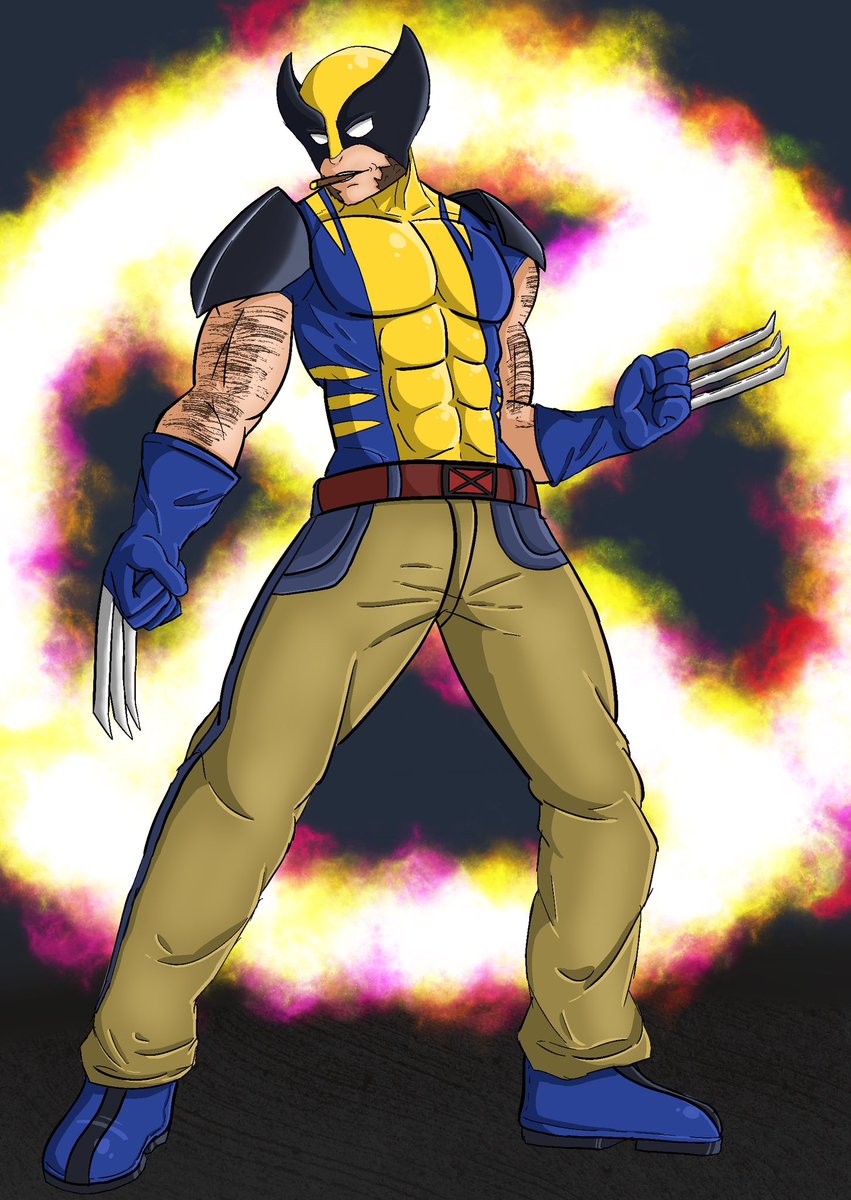 AquasArt's tweet photo. The Wolverine https://t.co/9BEn74bWvY