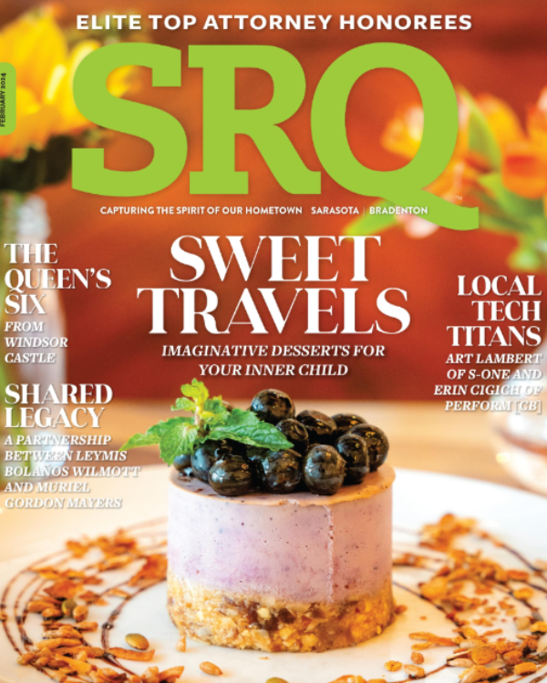 Life gets sweeter with local love! Grateful to SRQ Magazine for featuring us in the Valentine's Edition. February is all about sweetness!