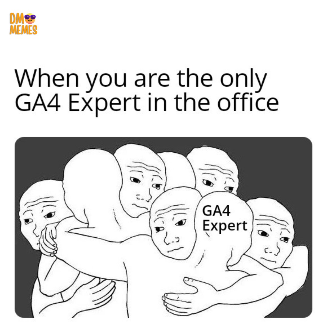 digitalmemes007's tweet photo. Sending out virtual hugs to all the Marketers &amp; GA4 experts! 🫂🤗

#digitalmarketingmemes #googleanalytics #GA4 #SEO #SEOmemes #Performancemarketing #digitalmarketer #memes #marketingmemes #hugday #valentinesday #valentinesdaymemes #hugdaymemes #agencymemes #corporatememes https://t.co/CAYISGMH5C